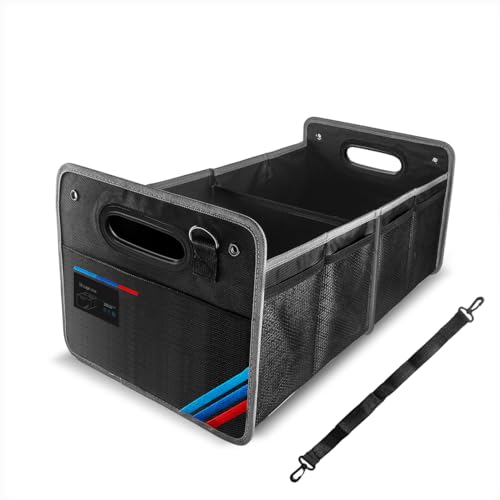 Junsungo Car Trunk Organizer, Waterproof Collapsible Portable Multipurpose Storage Box, Tool Grocery bag organizer, Organizer For X1 X3 X5 E30 Suv Garage Home - Image 1