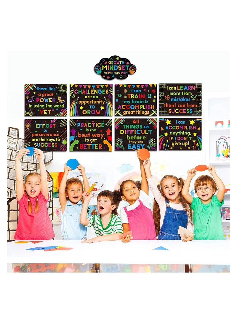 Motivational posters to enhance students' thinking and creativity skills quotes for wall decor in classrooms decorations - Image 3