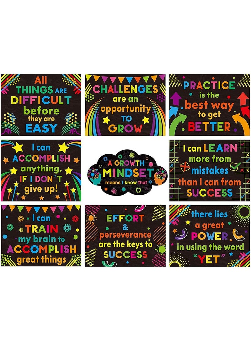 Motivational posters to enhance students' thinking and creativity skills quotes for wall decor in classrooms decorations - Image 1