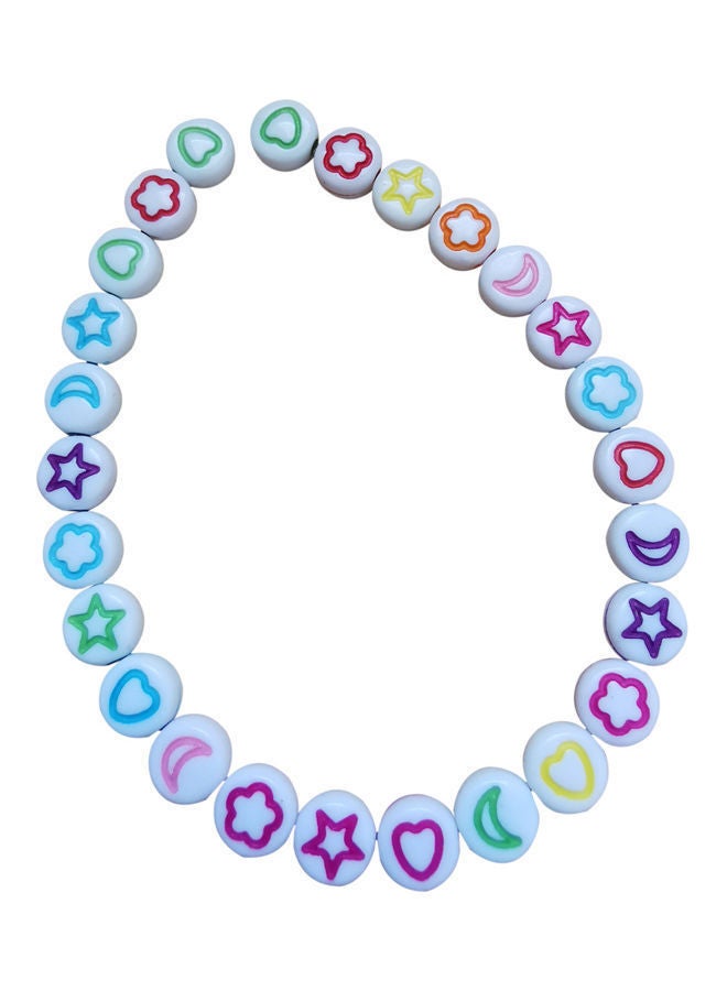 NIBEMINENT 500-Piece Beautiful Design Acrylic Beads 0.4x0.5cm - Image 4