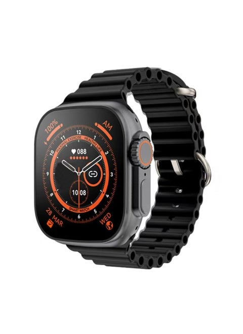 Smart Watch T800 Ultra Health Fitness Tracker Sport Watch 49MM-Black