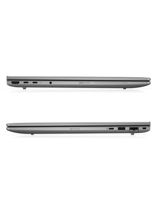 HP ZBook 8 G1i 16 Mobile Workstation With 16 Inch WQXGA (2560x1400) Display, Intel Ultra 7 265H vPro Processor/ 32GB RAM DDR5/ 2TB SSD/ Intel Arc 140T GPU With 4GB Nvidia GeForce 500 ADA Graphics/Windows 11 Pro/ Gray - Image 4