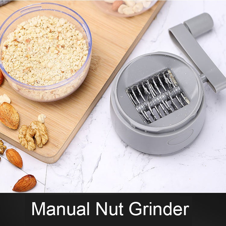 Buwico Manual Nut Grinder with Hand Crank Nut Chopper for Different Nuts for Baking for Kitchen - Image 2
