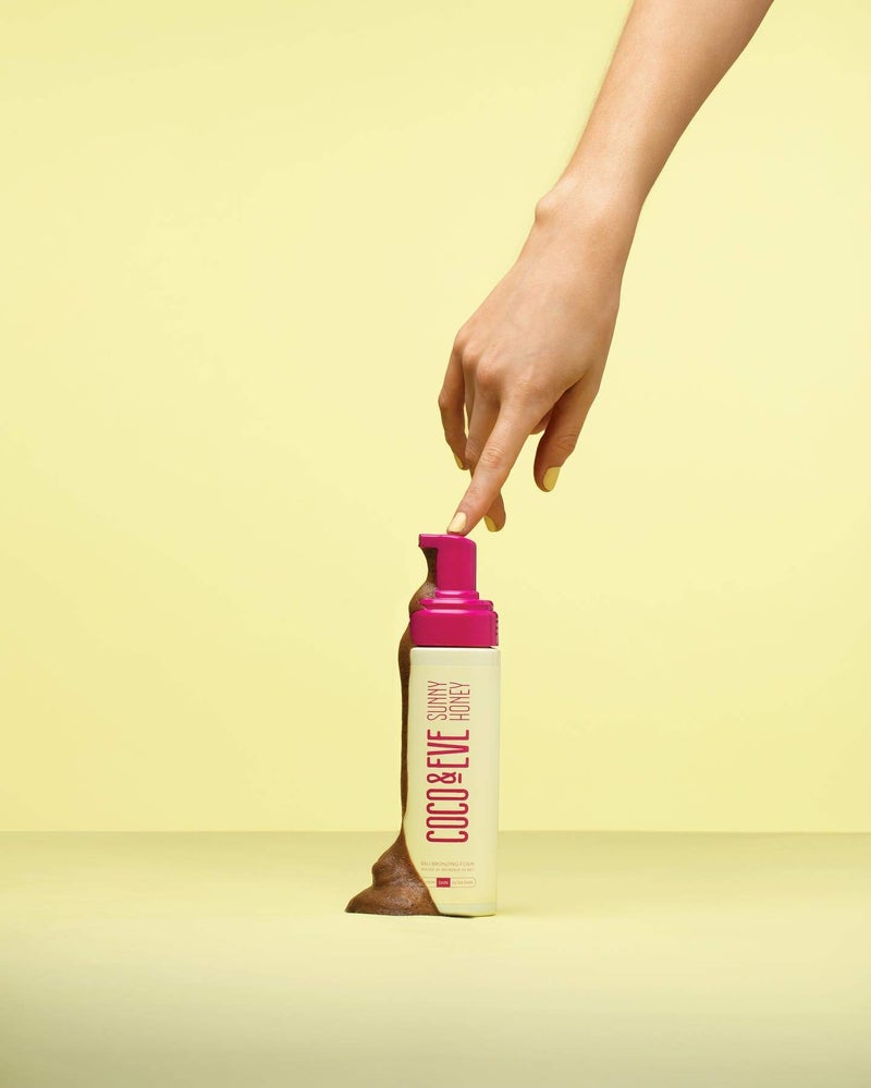 COCO & EVE كوكو وإيف صبغة برونزية ذاتية التسمير من بالي - (متوسط) موس للتسمير الطبيعي بالكامل | لوشن تسمير ذاتي فوري مع برونزر ومرطب للبشرة (6.7 أونصة سائلة) - Image 3