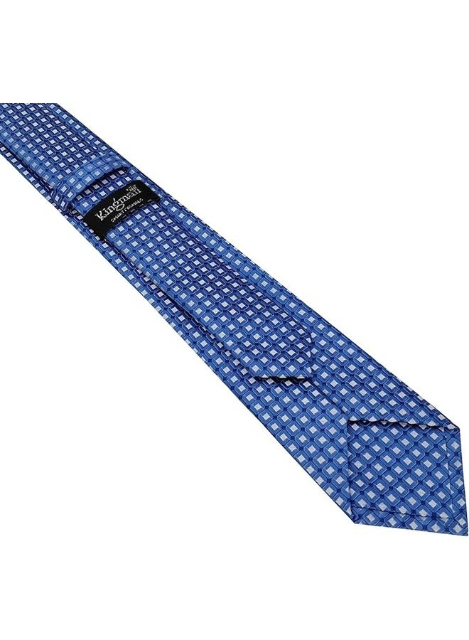 كينج مان ربطة عنق رسمية للرجال - ربطة عنق رجالي - ربطات عنق للقميص والبدلة - نمط ضيق - Image 4