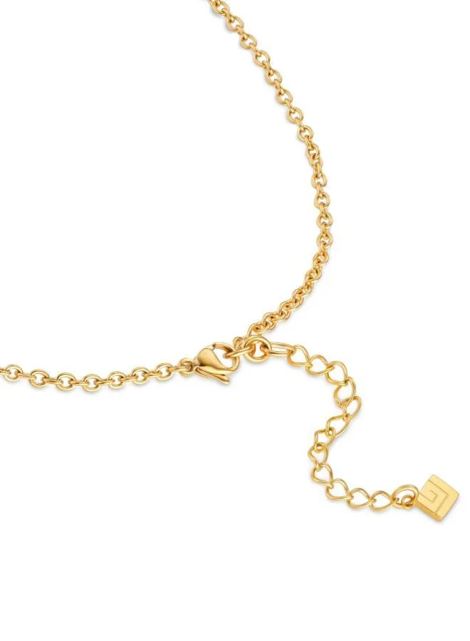 Guy Laroche Grace Gold Plated Necklace With Crystals