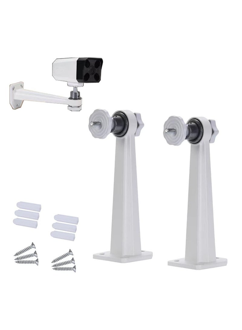 Metal Wall/Ceiling Mount for Security Cameras, Indoor/Outdoor Compatible with Arlo, Arlo Pro 2/3, Arlo Ultra, and Other Cameras with 1/4" Screw Head (2 Pack)  - Image 1