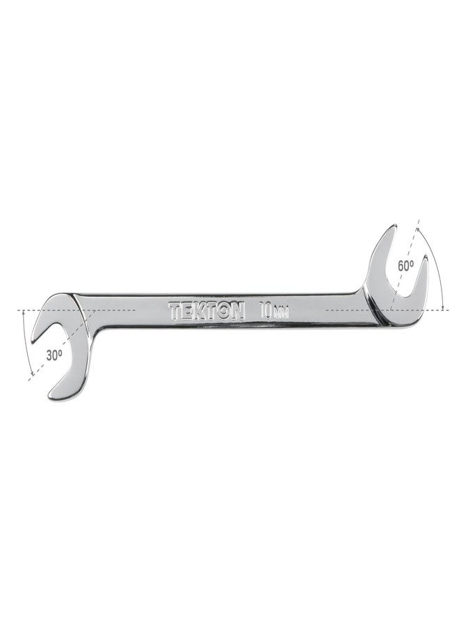 TEKTON 10 mm Angle Head Open End Wrench | WAE84010 | Made in USA - Image 3