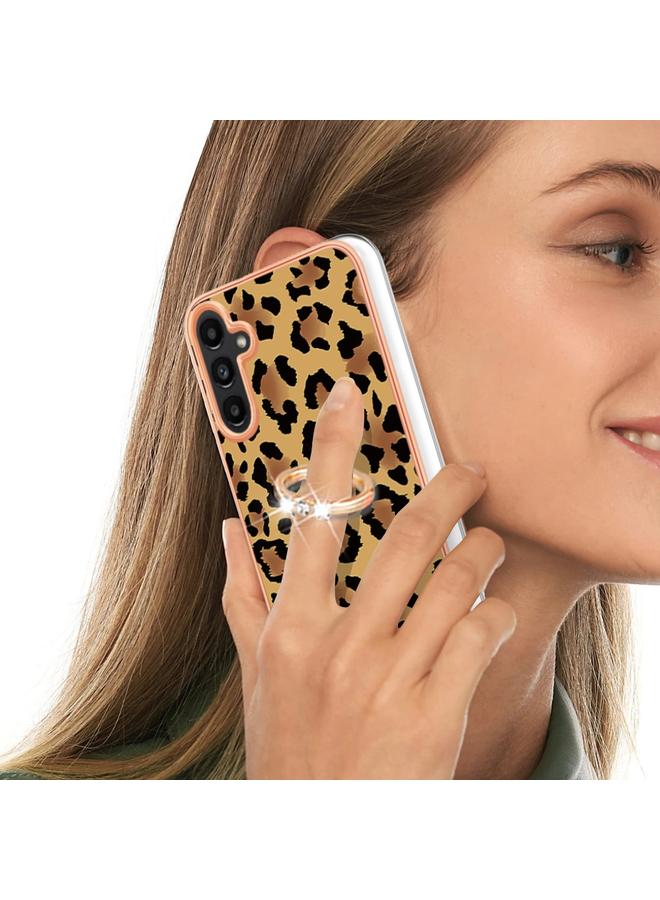 إيروريكس جراب لهاتف Samsung Galaxy A55 مطلي بالكهرباء من الجانبين مع حامل حلقي - Image 5