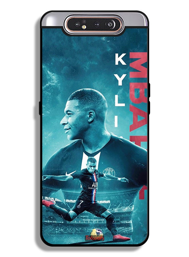 Tolwak Samsung Galaxy A80 Protective Case Cover Mbappe Poster - Image 1