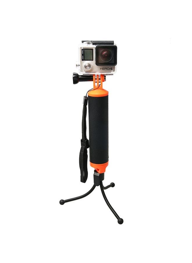 Floating Handle Grip with Tripod Holder & Adjustable Anti-lost Strap for GoPro, Insta360, DJI and Other Action Cameras