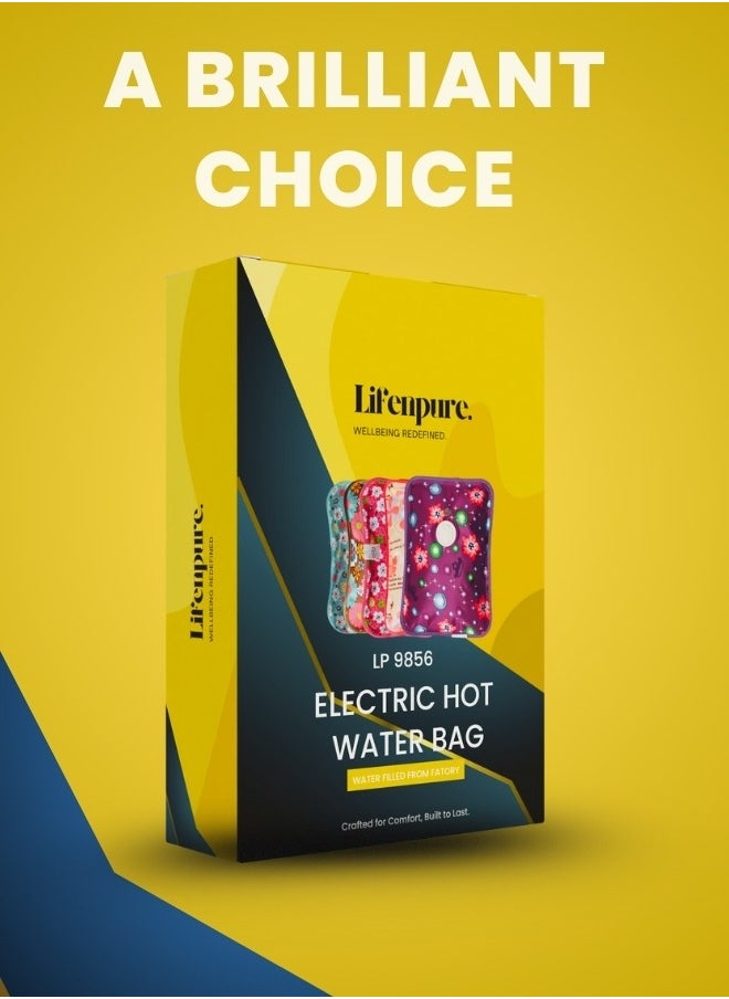 Lifenpure - Lifenpure™Electric rechargeable heating hot water bag for shoulder neck back and menstrual pain relief assorted colors - Image 1