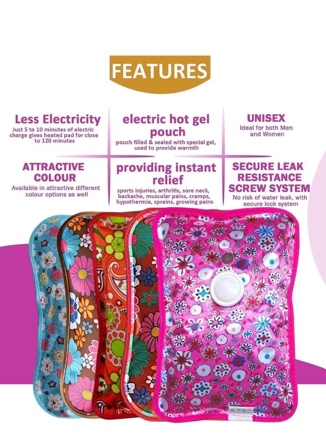 Lifenpure - Lifenpure™Electric rechargeable heating hot water bag for shoulder neck back and menstrual pain relief assorted colors - Image 1