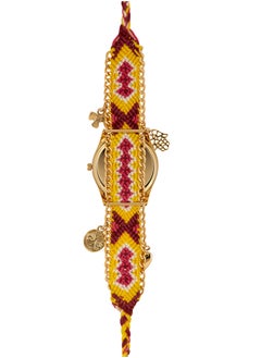 Manoush Manoush Néo Indie Collection - Unisex Analogue Classic Quartz Multicolour Fabric Band Wrist Watch - MSHNI01  - Image 2