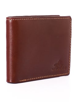 Generic Leather (RO 103) Wallet for men, Mens wallet – Soft Touch Rustic Leather, Extra Capacity with 1 ID Slot, Compact Convenience and Ideal Gift - Men's Wallet with 9 Card Slots.with cash pocket .Brown  - Image 3