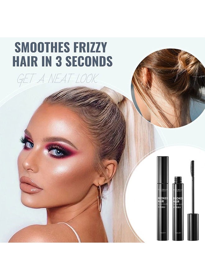 maycreate Hair Finishing Stick, Hair Mascara For Flyaway Tamer, Fly Away Hair Tamer Stick For Enhance Gloss Of Hair, Anti Frizz Broken Hair Baby Hair Flash Moment Flyaway Stick, Non-Greasy - Image 2