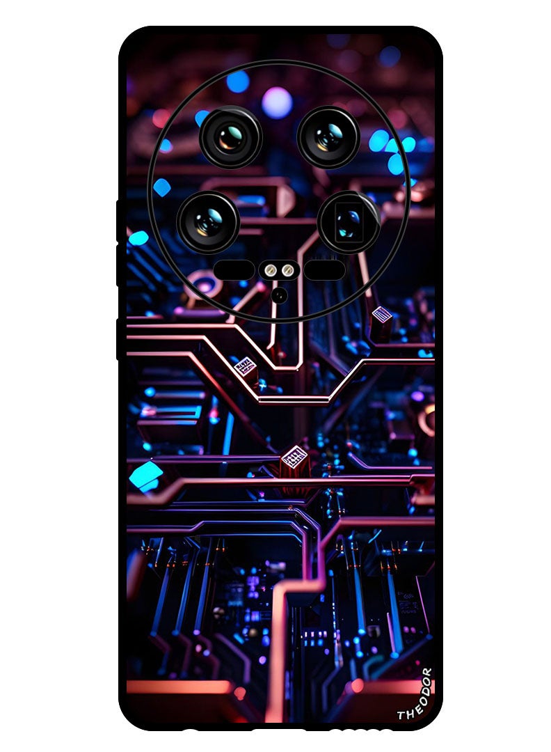 Theodor Protective Case Anti Scratch Shock Proof Bumper Cover For Xiaomi 14 Ultra Abstract 1 - Image 1