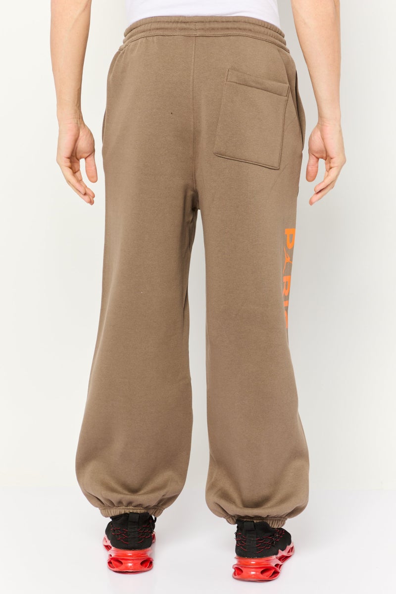 Air Jordan Men Standard Fit Training Sweatpants, Tan  - Image 2