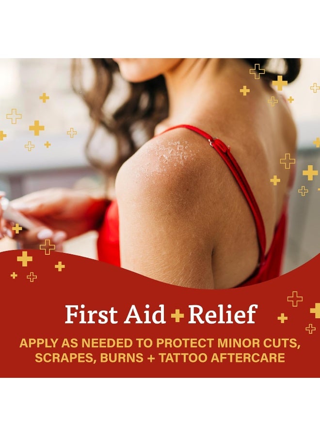 BAYER A+D First Aid Ointment - Moisturizing Skin Protectant for Dry Cracked Hands, Elbows, Heels, and Lips - Use After Hand Washing - Image 4