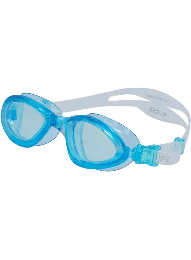Joss Delphis Light+ Azure Adult Swimming Goggles  Soft Seal For Comfort, Adjustable Strap For Stability, Perfect For Pool And Open Water Swims - Image 1