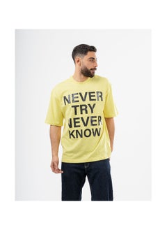 Arafa Never Try Oversized T-shirt 