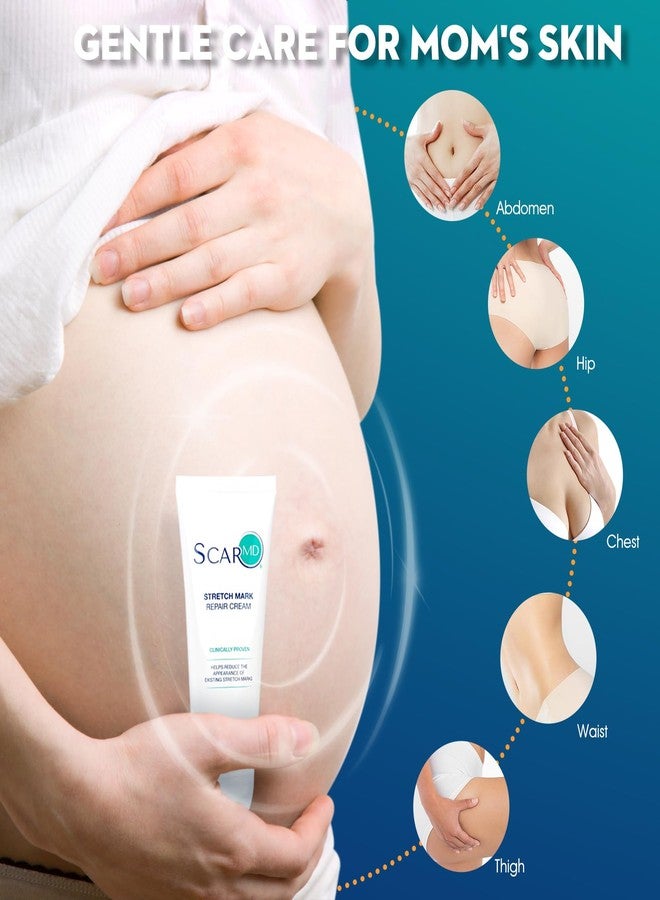 ScarMD Stretch Mark Repair Cream is Formulated with Botanical Ingredients to Effectively Minimize Stretch Marks for a Smoother, More Even Skin Tone - Image 5