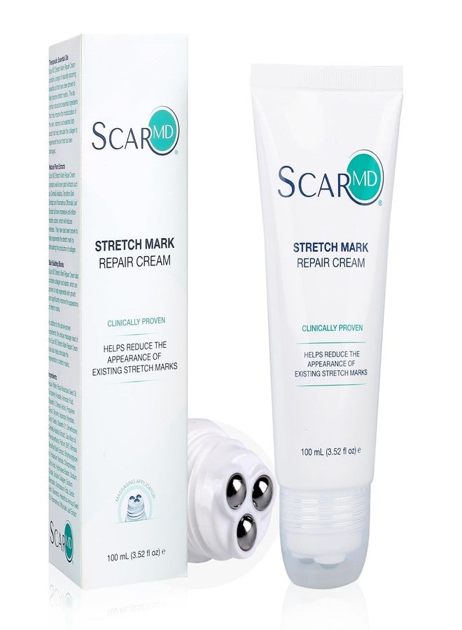 ScarMD Stretch Mark Repair Cream is Formulated with Botanical Ingredients to Effectively Minimize Stretch Marks for a Smoother, More Even Skin Tone - Image 1