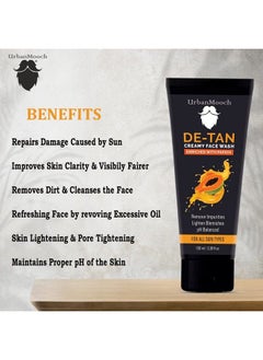 Detan Face Wash For Men ; Tan Removal Facewash With Papaya Fruit Extract ; Antiblemish Face Wash 100 Ml - pzsku/Z2989A06B84564D91030CZ/45/_/1687759667/e51da9bf-142e-41a5-958b-c311b7c1384c