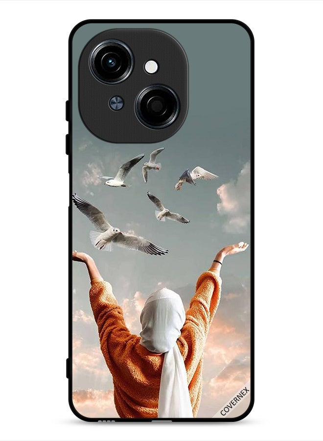 Covernex Tecno Spark Go 1S 4G Protective Case Cover Flying Birds - Image 1
