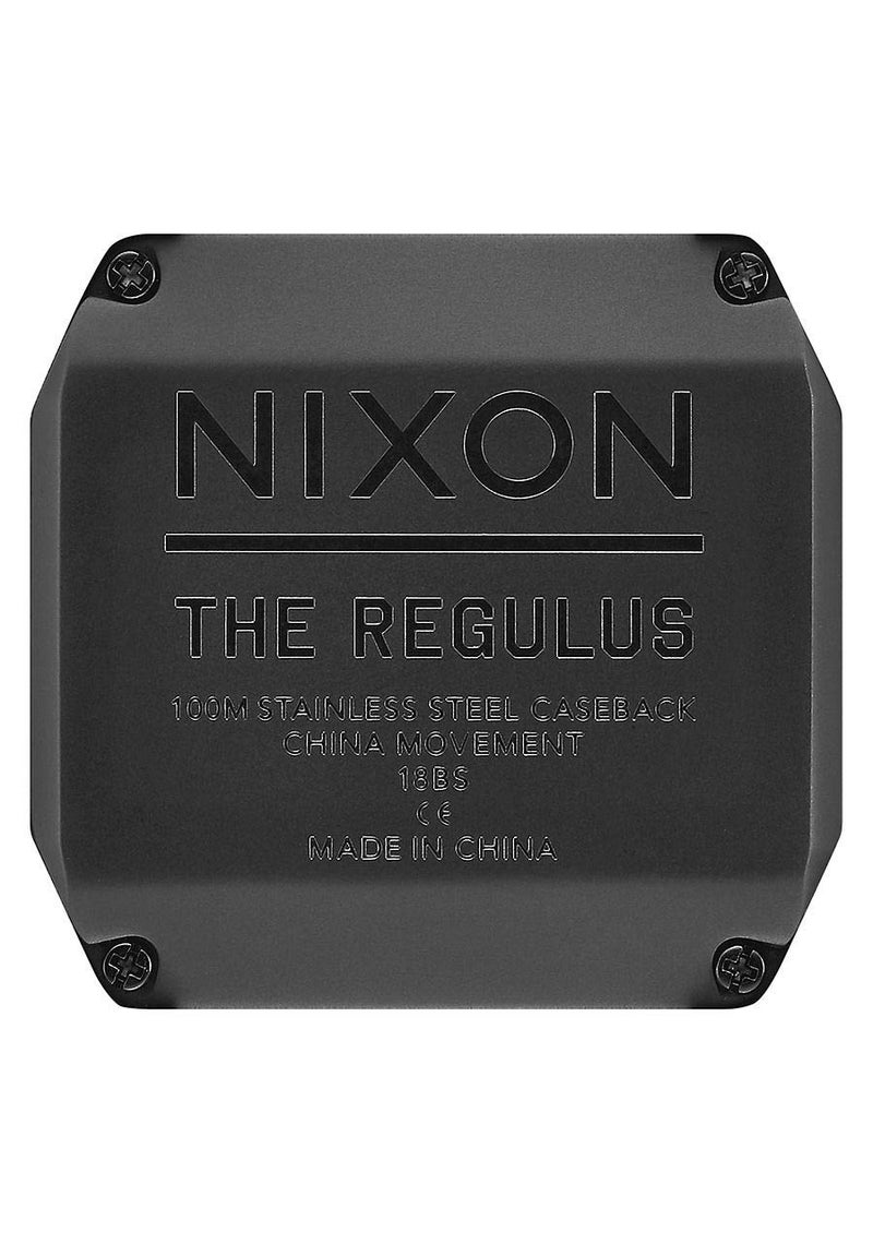 NIXON Regulus A1180 - All Black - 100m Water Resistant Men's Digital Sport Watch (46mm Watch Face, 29mm-24mm Pu/Rubber/Silicone Band) - Image 4