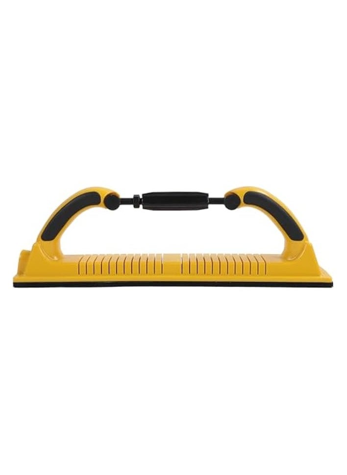 PROMASS - Hand Sanding File Block Flexible Curvature Adjustment Dust Extraction Sanding Block for and Paint Removal Lightweight Material - Image 1