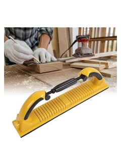 PROMASS Hand Sanding File Block Flexible Curvature Adjustment Dust Extraction Sanding Block for and Paint Removal Lightweight Material  - Image 2
