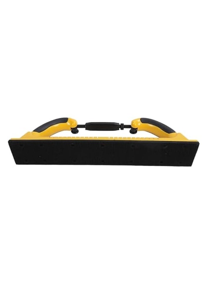 PROMASS - Hand Sanding File Block Flexible Curvature Adjustment Dust Extraction Sanding Block for and Paint Removal Lightweight Material - Image 1
