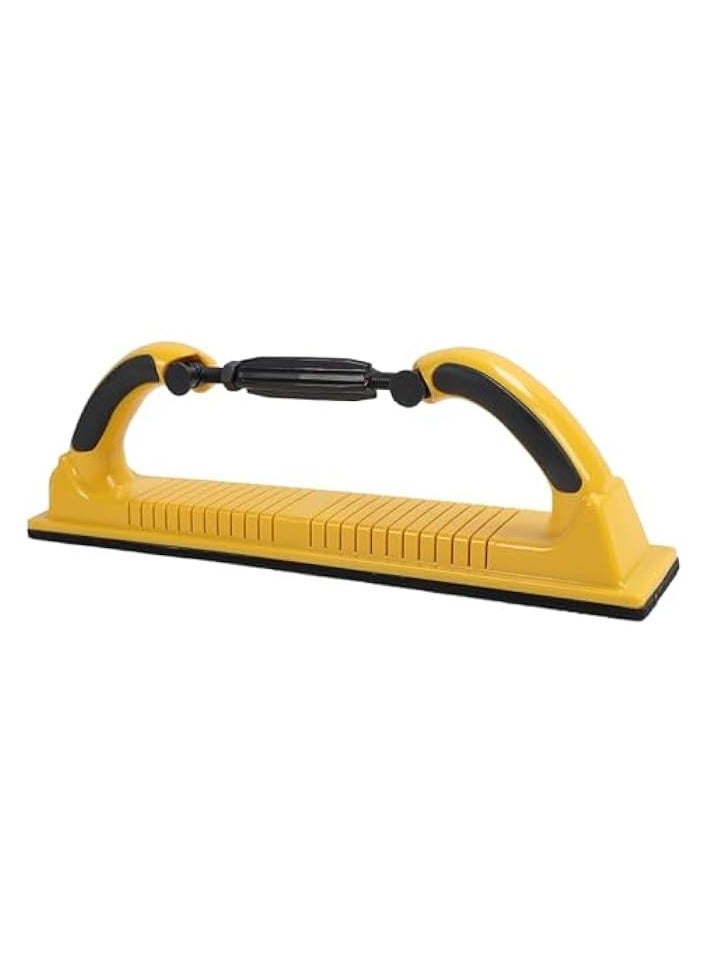 PROMASS - Hand Sanding File Block Flexible Curvature Adjustment Dust Extraction Sanding Block for and Paint Removal Lightweight Material - Image 1