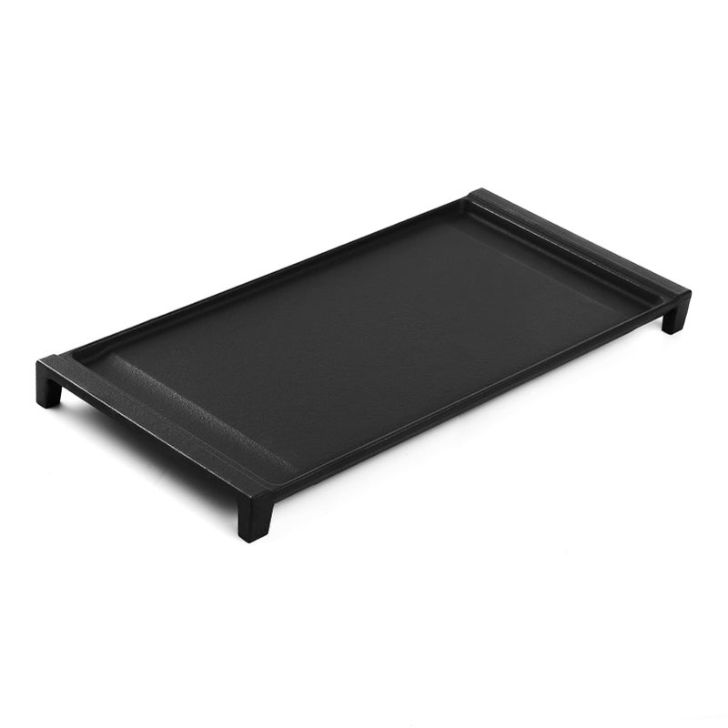 atgestore Upgraded WB31X24738 Griddle Replacement Parts for GE Stove Parts WB31X49806 Cast Iron Center Griddle Plate WB31X24998 19.5" x 9" General Electric Gas Range Burner Griddle GE Cooktop Flat Top Pan - Image 1