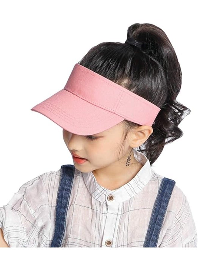 Kids Visor Sun Hat Adjustable Athletic Sports Hat 6 to 12 Years Old - Image 1