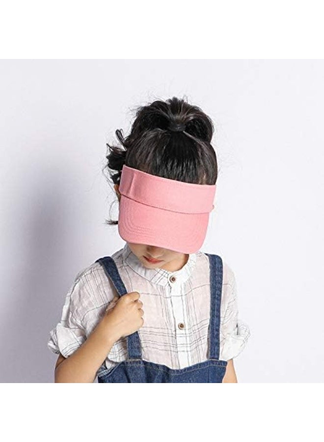 Kids Visor Sun Hat Adjustable Athletic Sports Hat 6 to 12 Years Old - Image 5