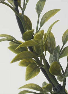 FEJKA Artificial heart-shaped potted plant indoor outdoor myrtle plant  - Image 3