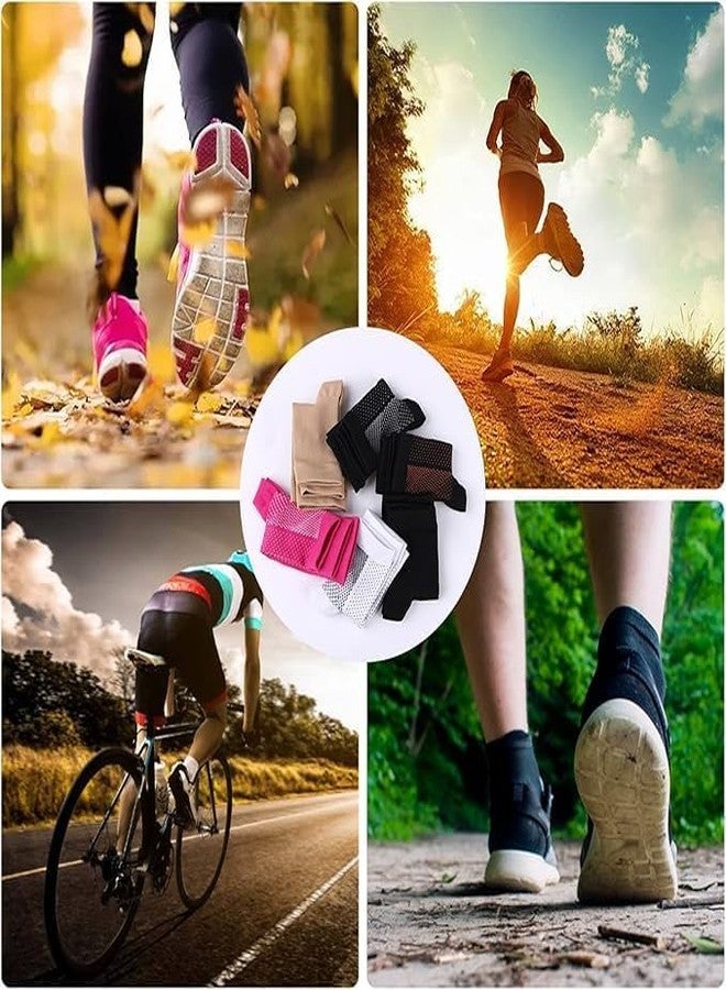 VALUEVIBES Ankle Compression Socks - Foot & Ankle Swelling,Pain Relief & Arch Support for Men and Women (Pack of 2) ((XL)) - Image 5