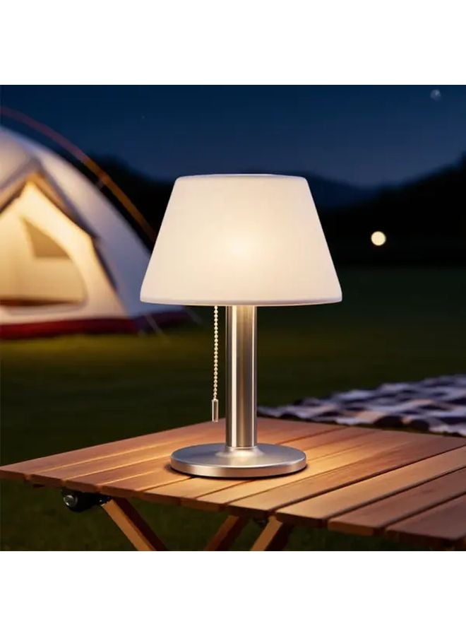 1pc Solar Outdoor Table Lamp 3 Lighting Modes IP44 For Garden Patio Balcony Holiday - Image 3