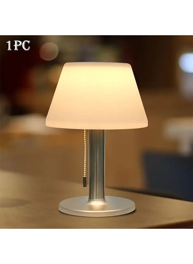 1pc Solar Outdoor Table Lamp 3 Lighting Modes IP44 For Garden Patio Balcony Holiday - Image 1
