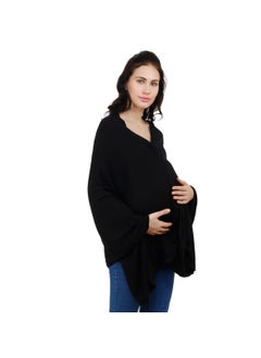 Nurtur Cotton Nursing Maternity Poncho For Breastfeeding  - Image 1