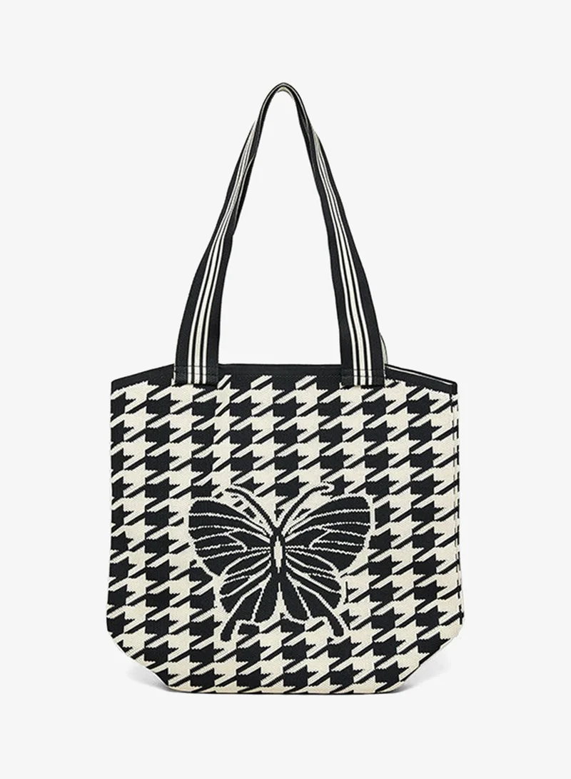Patterned Shoulder Bag