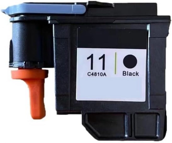 أحجام عالمية متنوعة متوافق مع رأس الطباعة HP11 بديل لـ Designjet 70 100 110 500 510 500PS C4810A C4811A C4812A C4813A (11 رأس طباعة سماوي) مواد معالجة للمتانة - Image 3