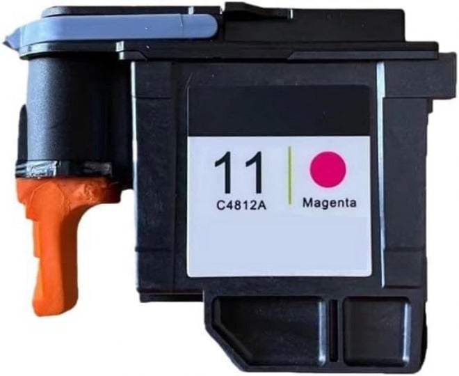 أحجام عالمية متنوعة متوافق مع رأس الطباعة HP11 بديل لـ Designjet 70 100 110 500 510 500PS C4810A C4811A C4812A C4813A (11 رأس طباعة سماوي) مواد معالجة للمتانة - Image 5