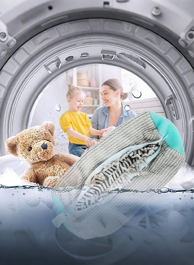 APEX Shoe Washing Machine Bag, 2pc Reusable Shoe Cleaning Bag, Laundry Shoe Bag for Washer and Dryer - Image 3