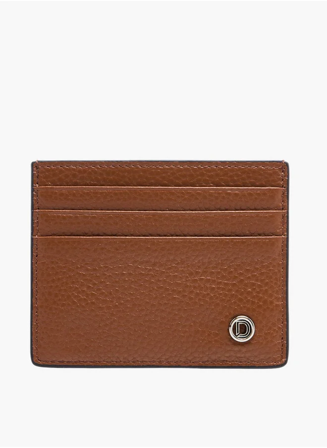 دوتشيني Textured Card Holder with Open Top