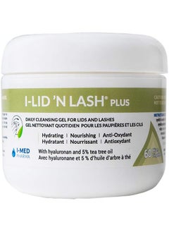 I-MED PHARMA I-Lid 'N Lash | Daily Cleansing Gel for Lids and Lashes (60 Wipes) (I-Lid 'N Lash Plus) 