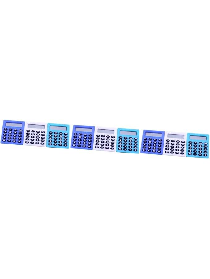 Calculation Set Of 3 Portable Mini Calculators Students Arithmetic Fade Resistant Easy Addition Subtraction Multiplication Division Exams Learning - Image 1