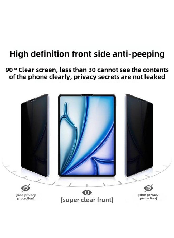 Ipad Anti-peep Film For Apple Pro11 Anti-peeping Paper Film Air 13 Inch 2025 Flat Protective Film-Color:Full Rubber Frosted Privacy Film (horizontal Screen Privacy Protection)-Size:Ipad Pro9.7, 2017/2018 Models - Image 2